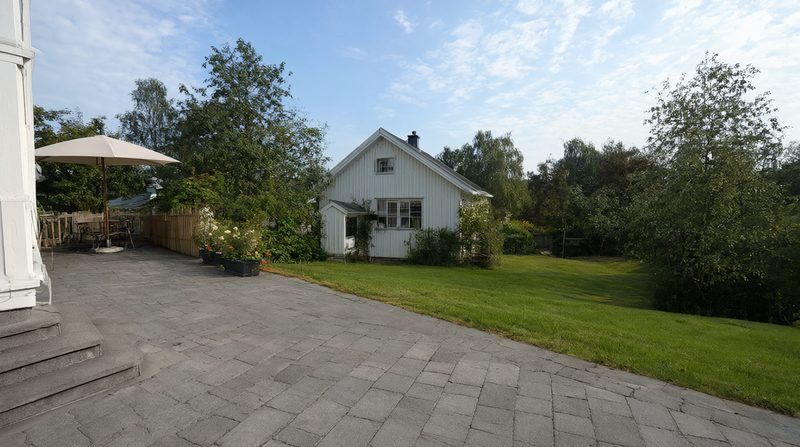 Stenläggning av uteplats